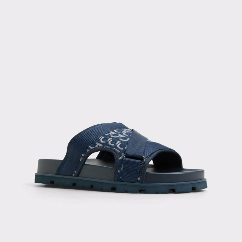 Sandals & Slides Deniels Other Navy Men's Slides Men Aldo Other Navy - Image 4