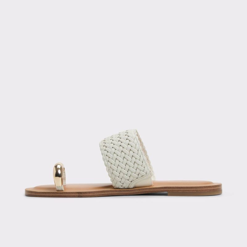Sandals Women Aldo White/Bone Beachwalk White/Bone Women's Travel Essentials - Image 3