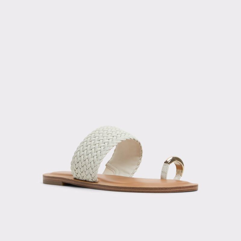 Sandals Women Aldo White/Bone Beachwalk White/Bone Women's Travel Essentials - Image 4