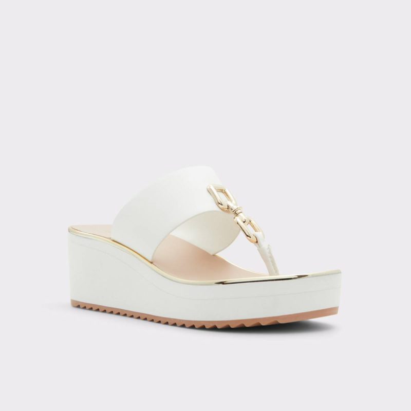 Sandals Women Maesllan White Women's Wedges Aldo White - Image 4