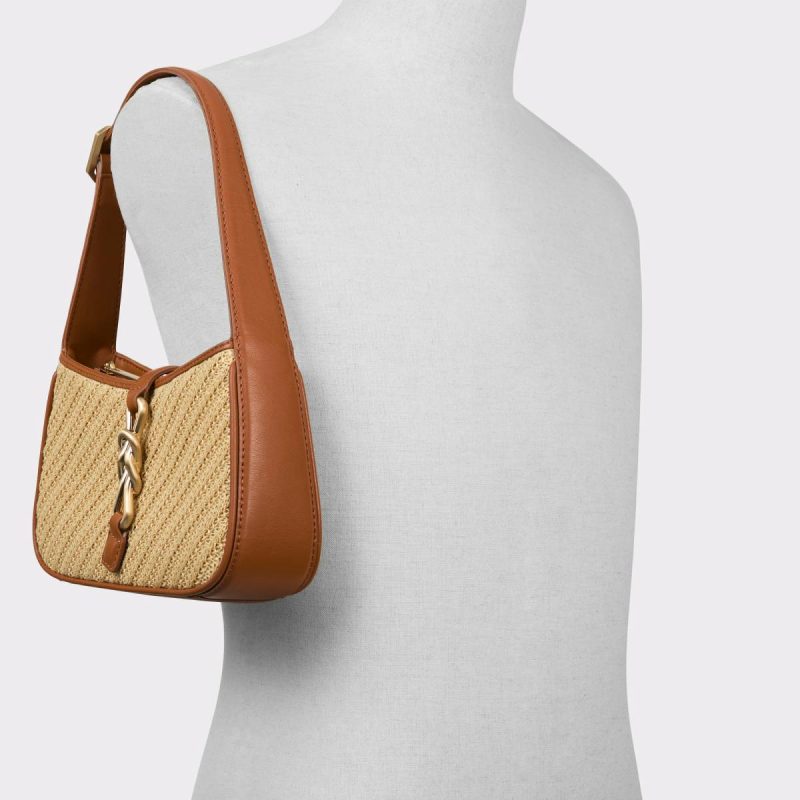 Shoulder Bags Women Aldo Cognac Brown Aubrielax Cognac Brown Women's Shoulder Bags - Image 4