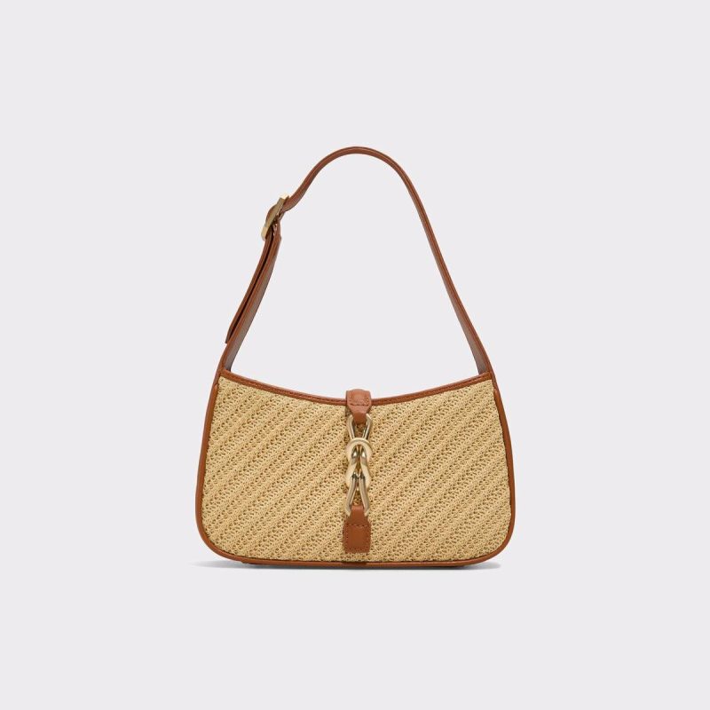 Shoulder Bags Women Aldo Cognac Brown Aubrielax Cognac Brown Women's Shoulder Bags