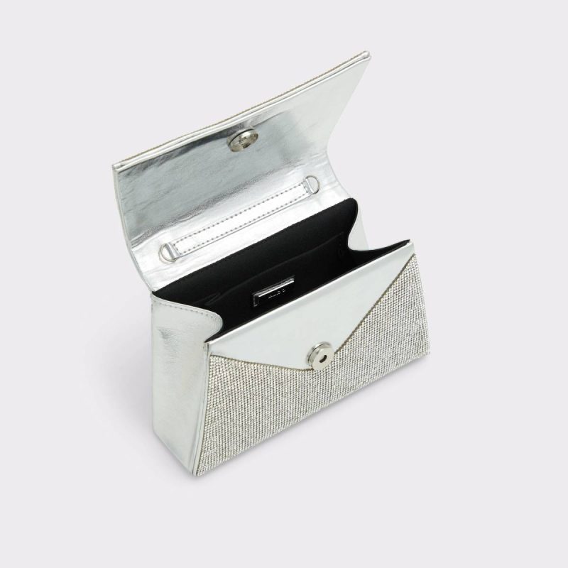 Silver Aldo Top Handle Bags Felisiax Silver Women's Top Handle Bags Women - Image 3