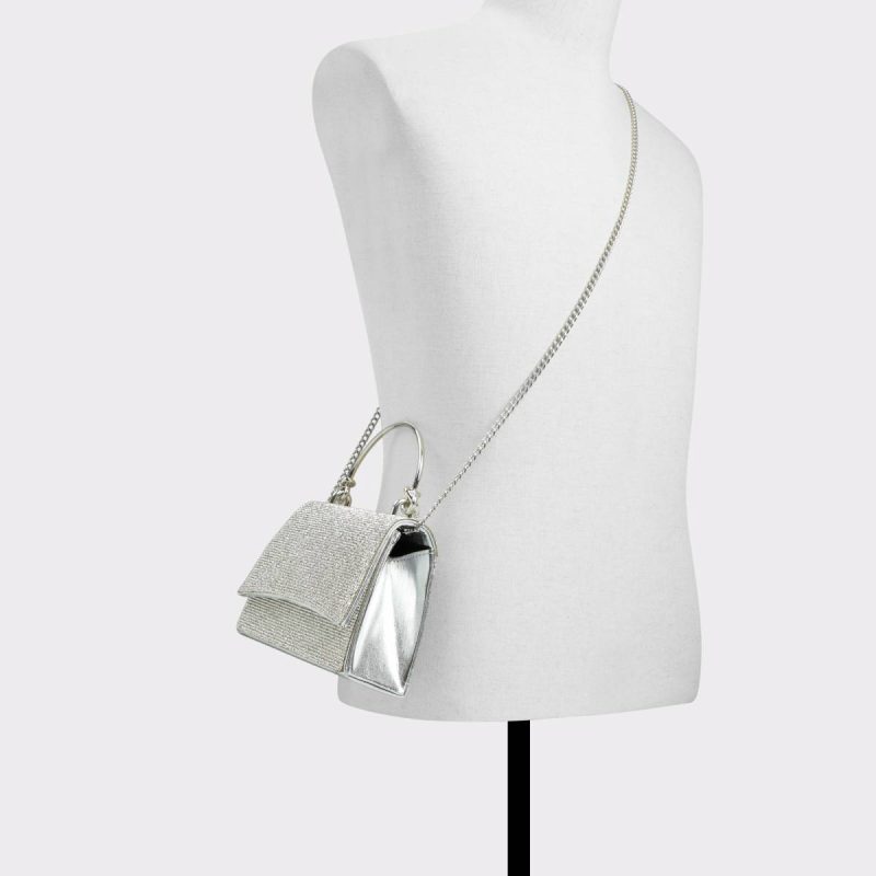Silver Aldo Top Handle Bags Felisiax Silver Women's Top Handle Bags Women - Image 4