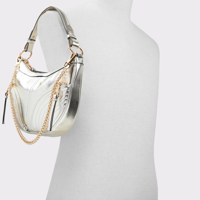 Silver Beranyx Silver Women's Shoulder Bags Shoulder Bags Women Aldo - Image 4
