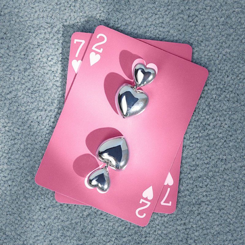 Silver/Clear Multi Women Aldo Lovebling Silver/Clear Multi Women's Earrings Jewelry - Image 3