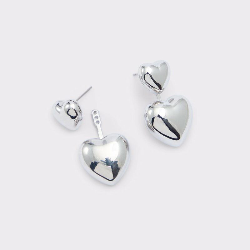 Silver/Clear Multi Women Aldo Lovebling Silver/Clear Multi Women's Earrings Jewelry