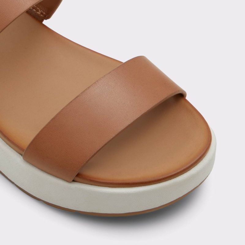 Silyia Dark Beige Women's Sandals Women Aldo Dark Beige Sandals - Image 5