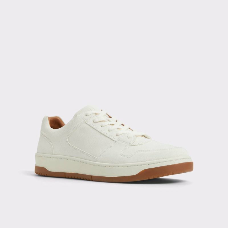 Sneakers Aldo Ludlow White Leather Suede Men's Low Top White Leather Suede Men - Image 5