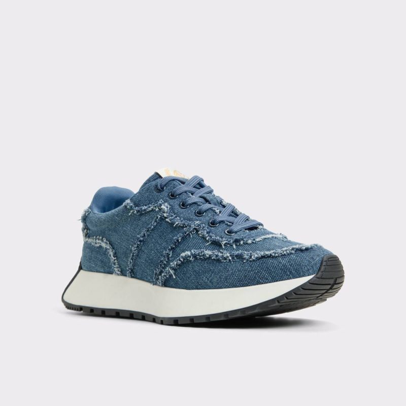 Sneakers Aldo Women Denim Proader Denim Women's Athletic Sneakers - Image 4