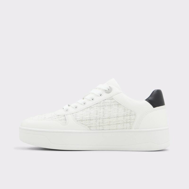 Sneakers White/Black Aldo Marisette White/Black Women's Low Top Sneakers Women - Image 4