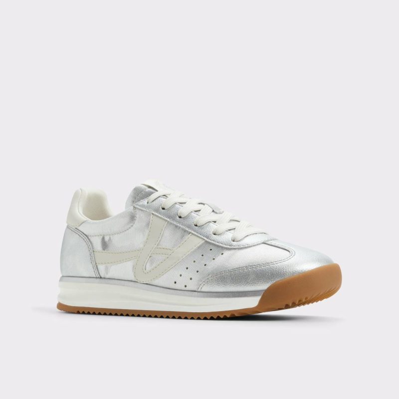 Sneakers Women Stepcount Silver Women's Low Top Sneakers Silver Aldo - Image 4