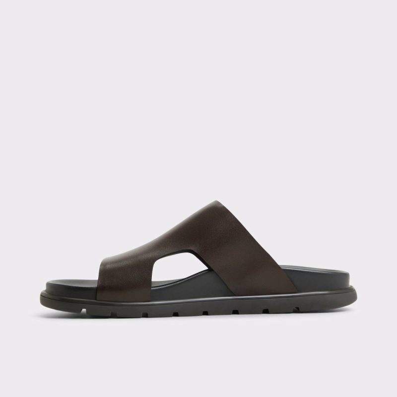 Soar Dark Brown Men's Sandals & Slides Dark Brown Men Aldo Sandals & Slides - Image 3