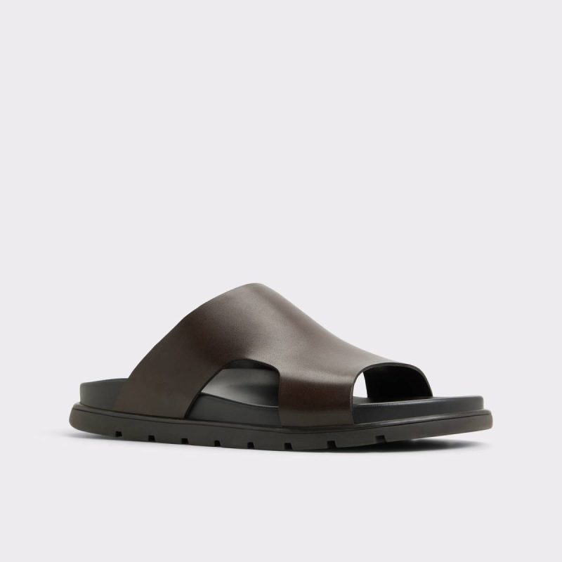 Soar Dark Brown Men's Sandals & Slides Dark Brown Men Aldo Sandals & Slides - Image 4