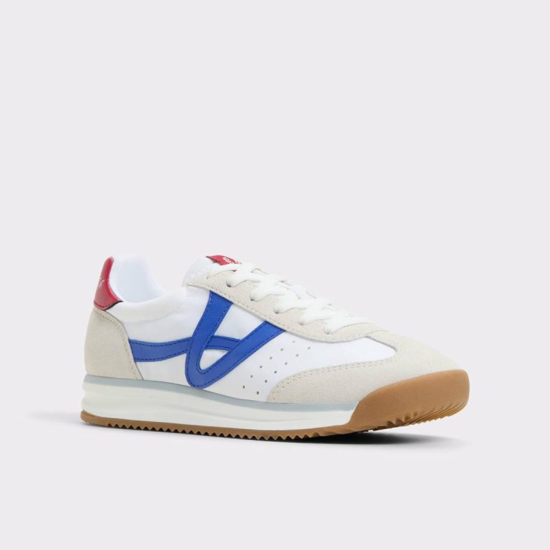 Stepcount White/Blue Women's Low Top Sneakers White/Blue Sneakers Women Aldo - Image 4