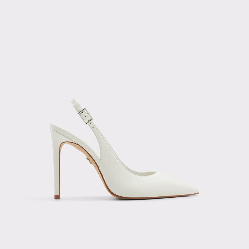 Stessysling White/Bone Women's Slingbacks Aldo White/Bone Heels Women