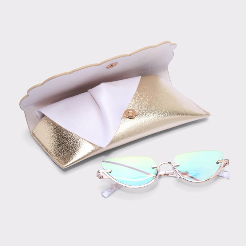 Sunglasses Women Arielshades Gold Women's Cat Eye Gold Aldo - Image 3