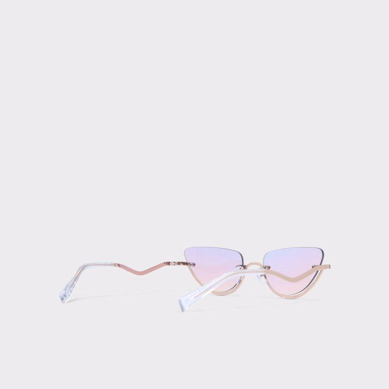 Sunglasses Women Arielshades Gold Women's Cat Eye Gold Aldo - Image 4