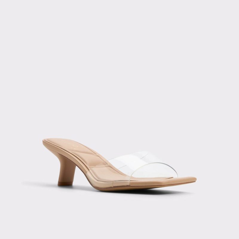 Tan Enchanting Tan Women's Heeled Mules Heels Women Aldo - Image 4