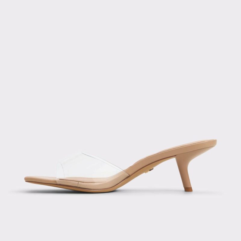 Tan Women Heels Enchanting-Xt Tan Women's Heeled Mules Aldo - Image 3