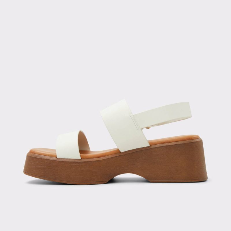 Thilda White Women's Wedges Sandals White Aldo Women - Image 3