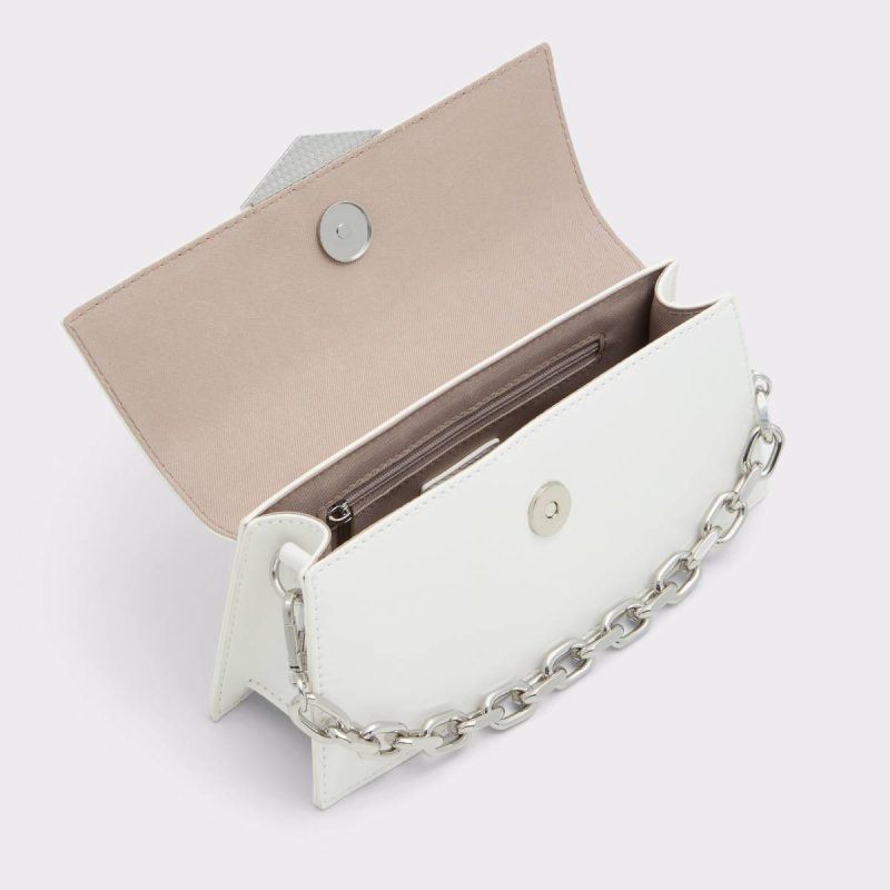 Top Handle Bags Aldo White Dhelliax White Women's Top Handle Bags Women - Image 3