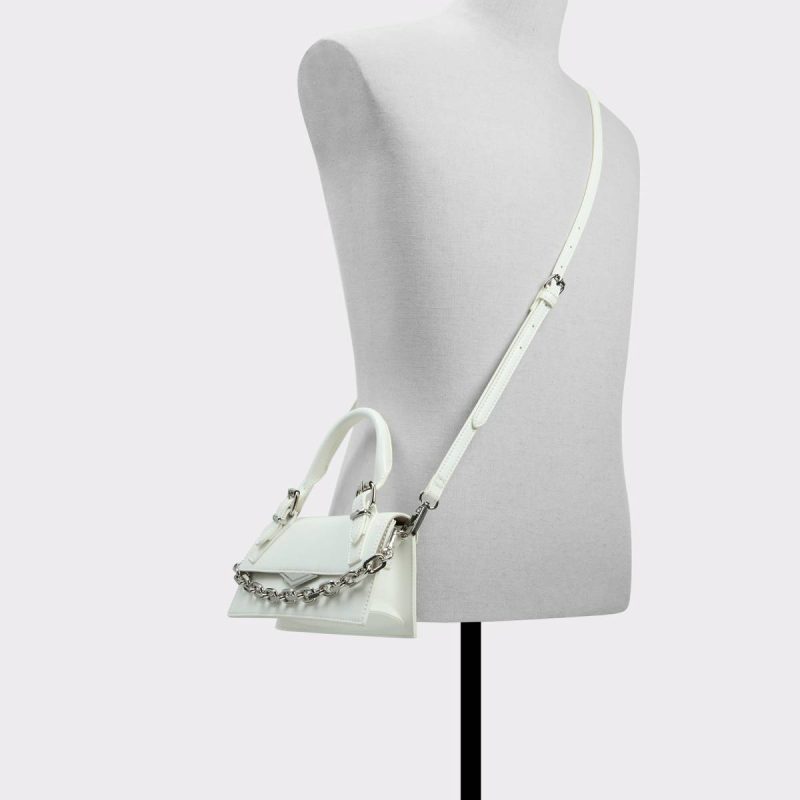 Top Handle Bags Aldo White Dhelliax White Women's Top Handle Bags Women - Image 4