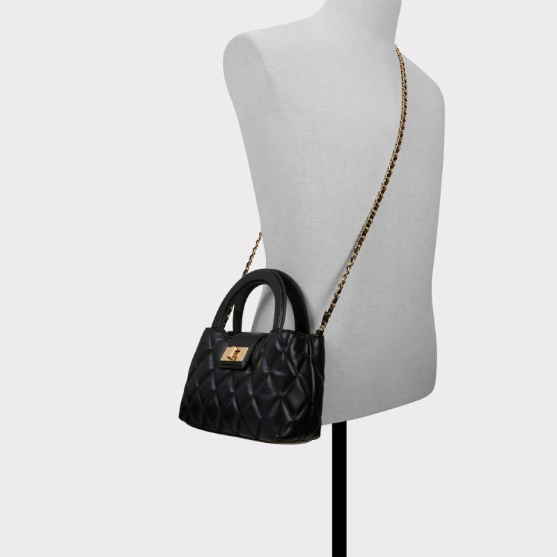 Top Handle Bags Women Aldo Black/Black Ellianaax Black/Black Women's Top Handle Bags - Image 5