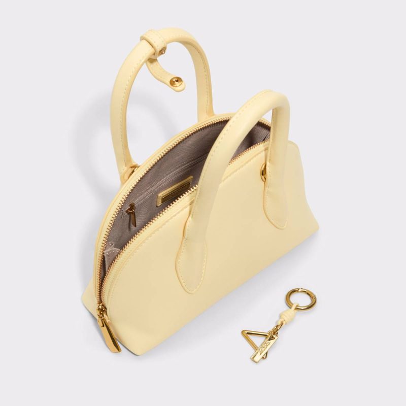 Top Handle Bags Women Aldo Yellow Novalliex Yellow Women's Top Handle Bags - Image 3