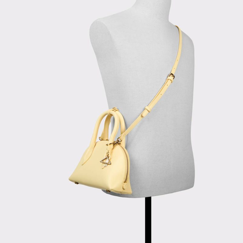 Top Handle Bags Women Aldo Yellow Novalliex Yellow Women's Top Handle Bags - Image 4
