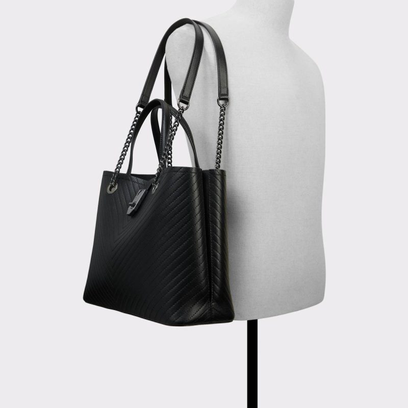 Tote & Satchel Bags Iloronnx Black Women's Workwear Aldo Women Black - Image 4