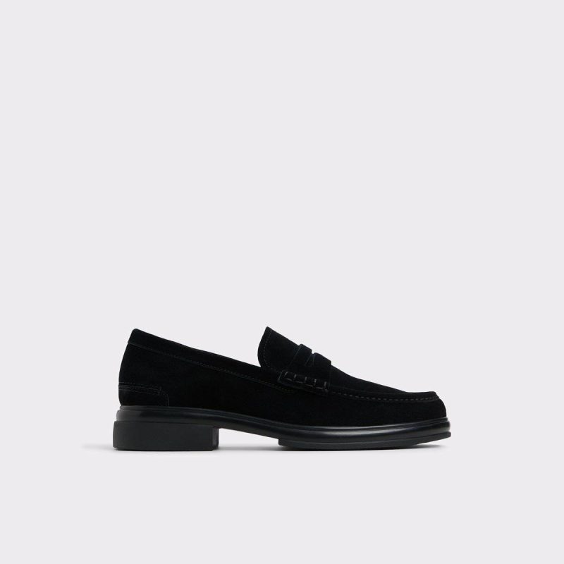 Tucker Black/Black Men's Dress Shoes Black/Black Loafers & Slip-Ons Men Aldo