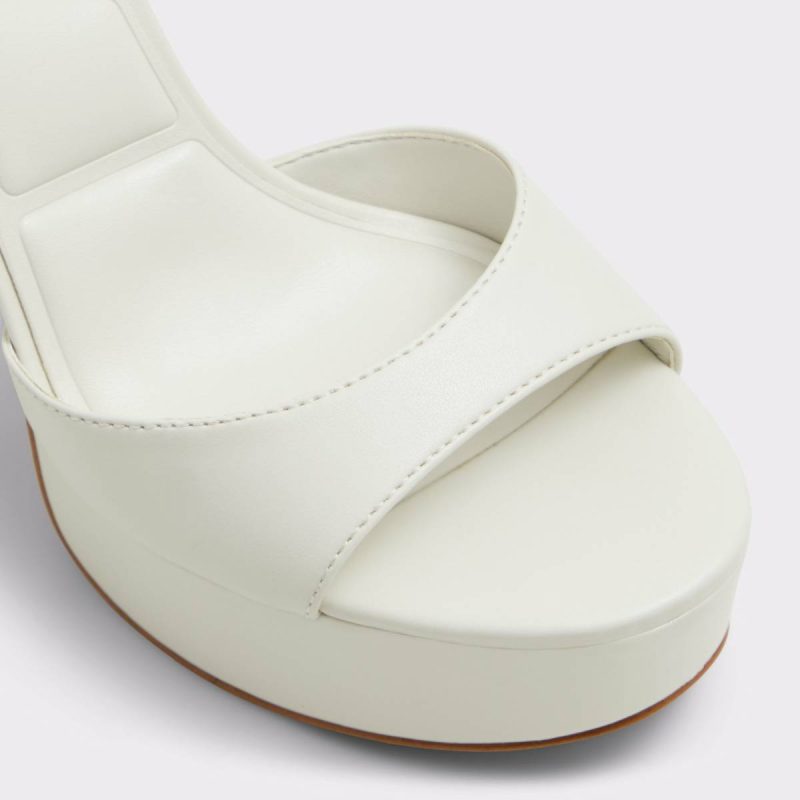Valoria White Women's Platform Sandals White Women Sandals Aldo - Image 5