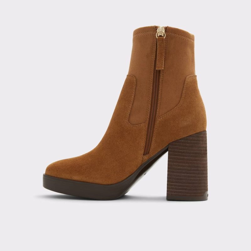 Voss Dark Brown Women's Casual Boots Boots Women Dark Brown Aldo - Image 3