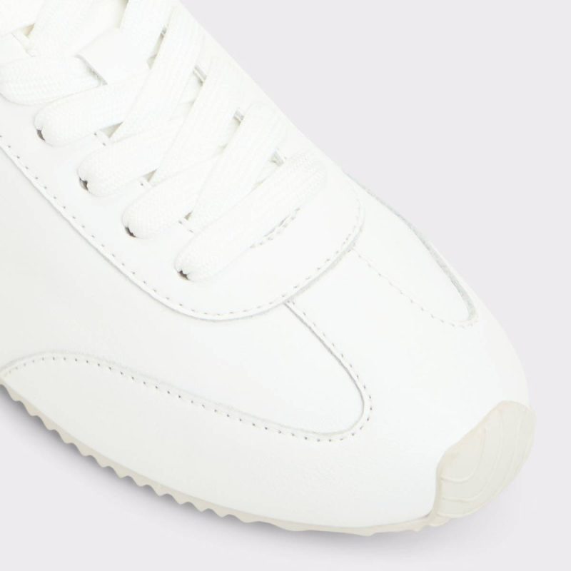 White Aldo Carefree White Women's Low Top Sneakers Women Sneakers - Image 5
