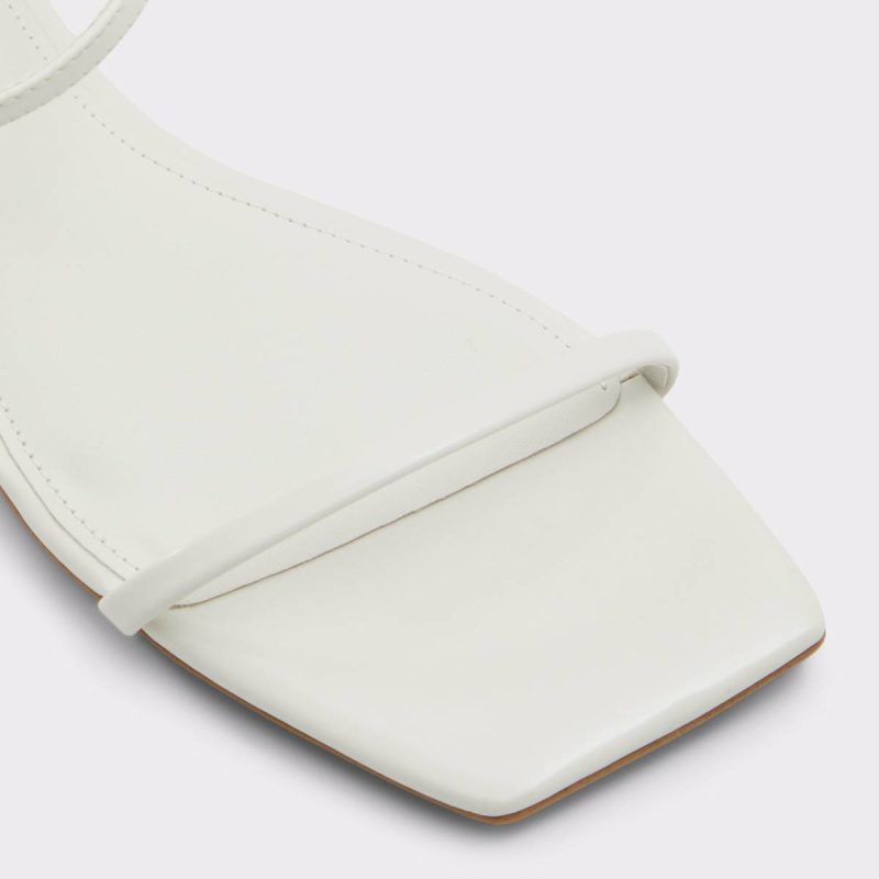 White/Bone Aldo Women Sandals Darlena White/Bone Women's Flat Sandals - Image 5