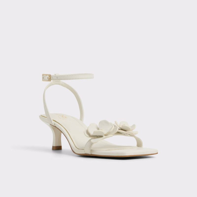 White/Bone Daisyrose White/Bone Women's Heeled Sandals Heels Aldo Women - Image 4