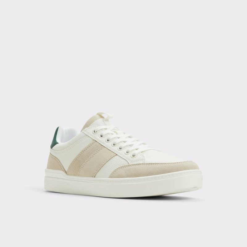 White/Bone Sneakers Elio White/Bone Men's Low Top Men Aldo - Image 4