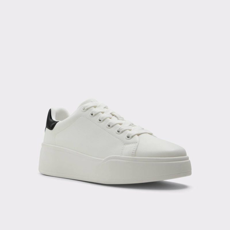 White Combo Synthetic Smooth Women Aldo Halerenna White Combo Synthetic Smooth Women's Low Top Sneakers Sneakers - Image 4