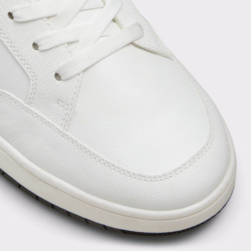 White Men Victor White Men's High Top Sneakers Aldo - Image 5