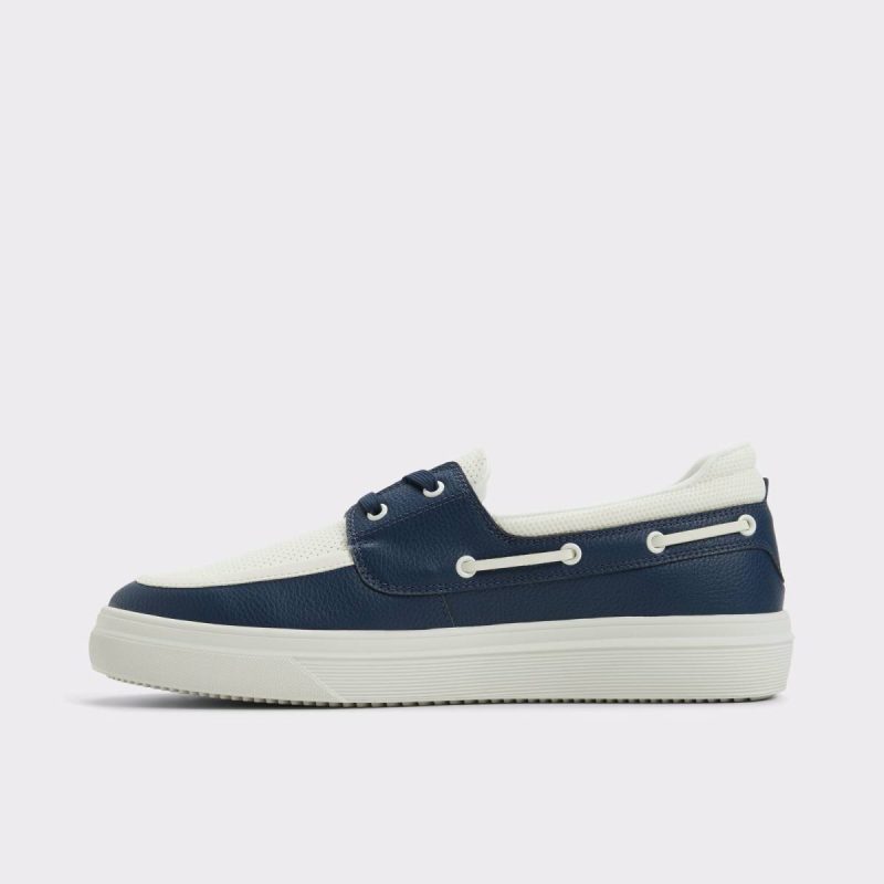 White/Navy Sneakers Men Aldo Wildwave White/Navy Men's Casual Shoes - Image 4