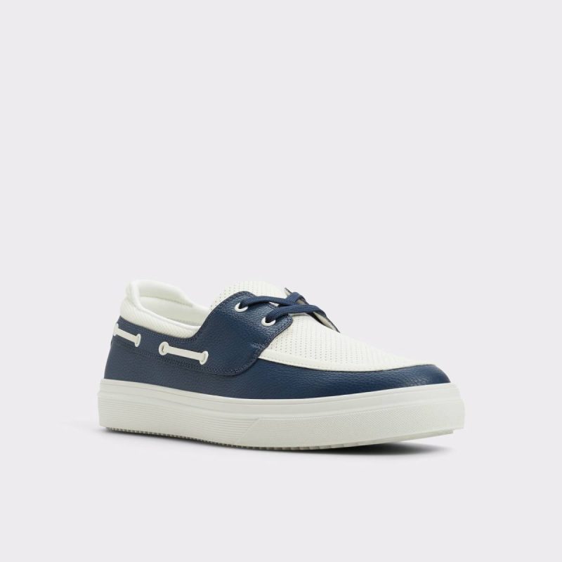 White/Navy Sneakers Men Aldo Wildwave White/Navy Men's Casual Shoes - Image 5