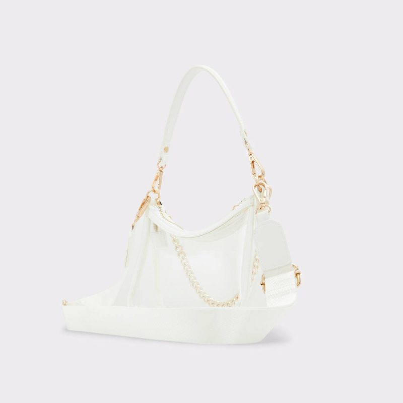 White Overflow Women Liamax White Overflow Women's Crossbody Bags Aldo Shoulder Bags - Image 2