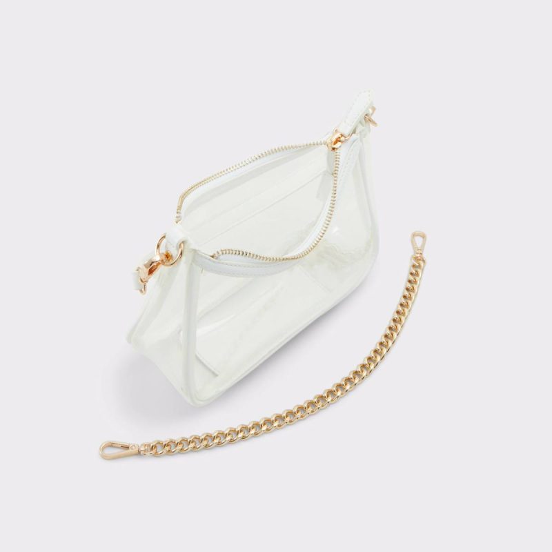White Overflow Women Liamax White Overflow Women's Crossbody Bags Aldo Shoulder Bags - Image 3