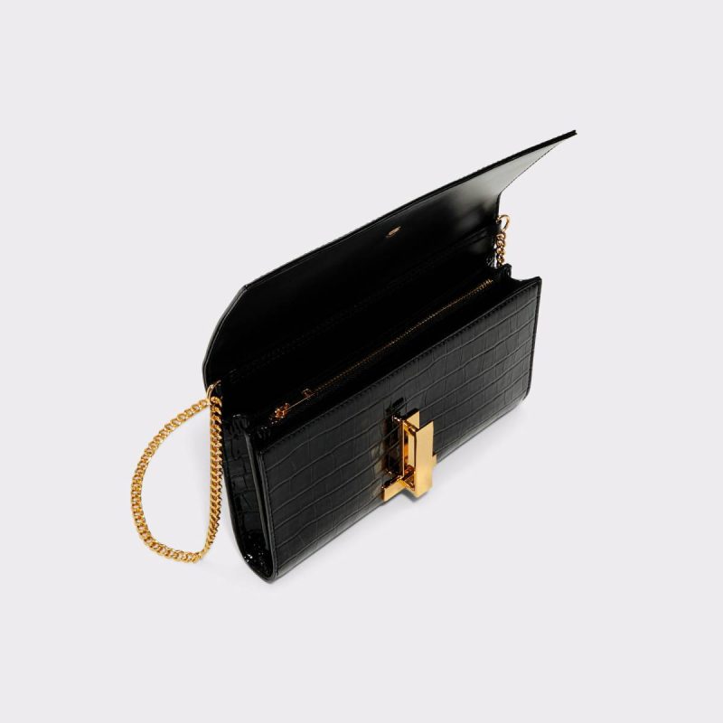 Women Adoringx Black Overflow Women's Clutches & Evening Bags Black Overflow Aldo Clutches & Evening Bags - Image 3