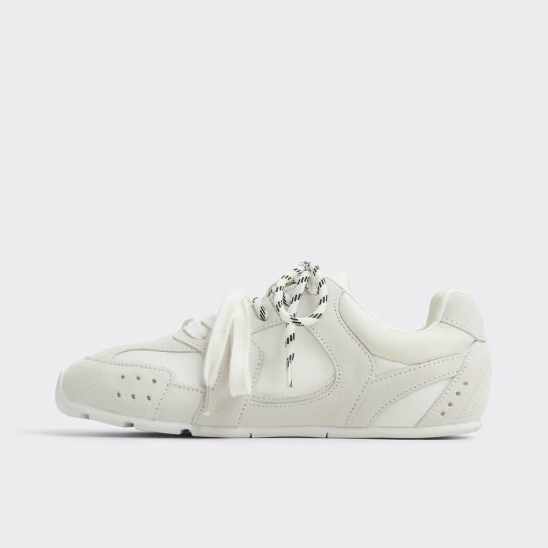 Women Aldo Adrelia White/Bone Women's Low Top Sneakers White/Bone Sneakers - Image 3