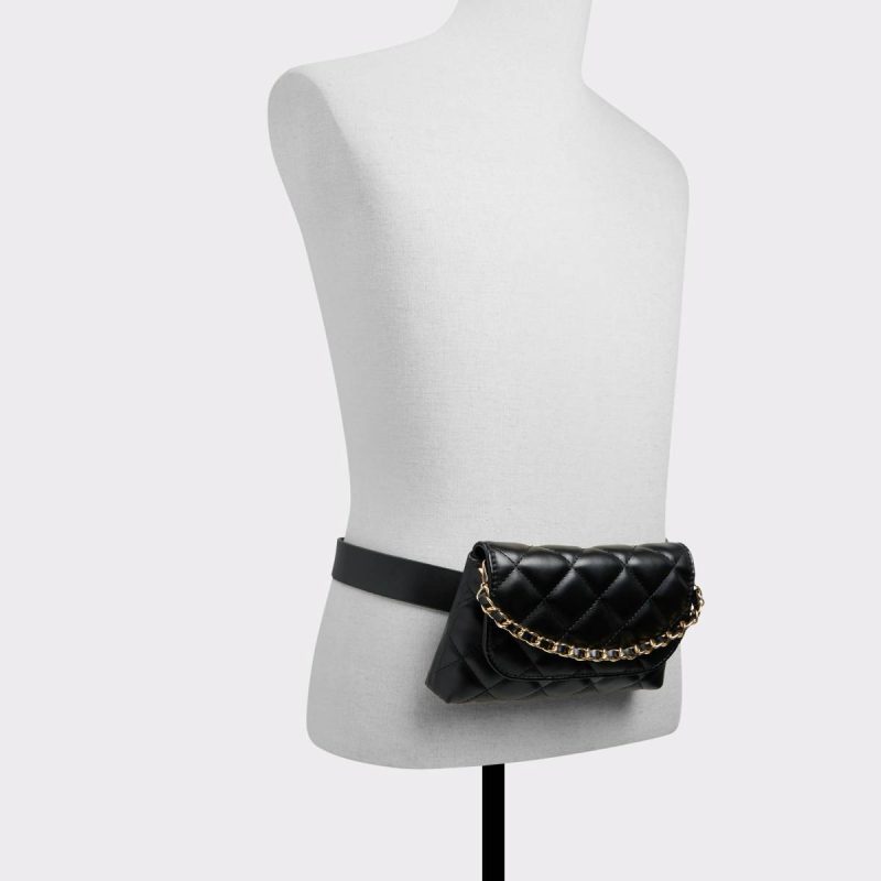 Women Aldo Backpacks & Fanny Packs Black/Gold Multi Eleonara Black/Gold Multi Women's Backpacks - Image 4