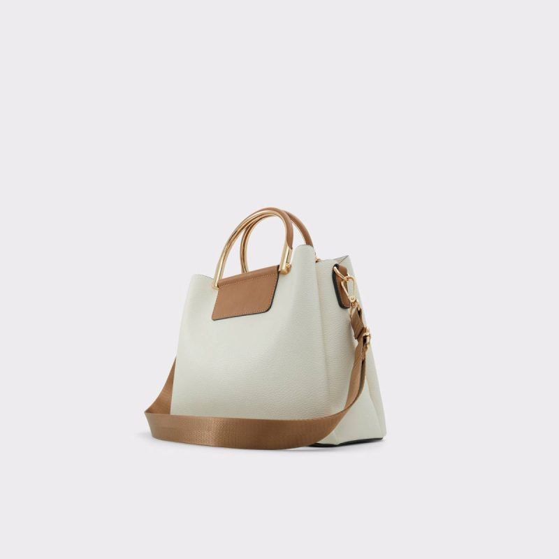Women Aldo Beige Overflow Tote & Satchel Bags Sloanaax Beige Overflow Women's Tote & Satchel Bags - Image 2