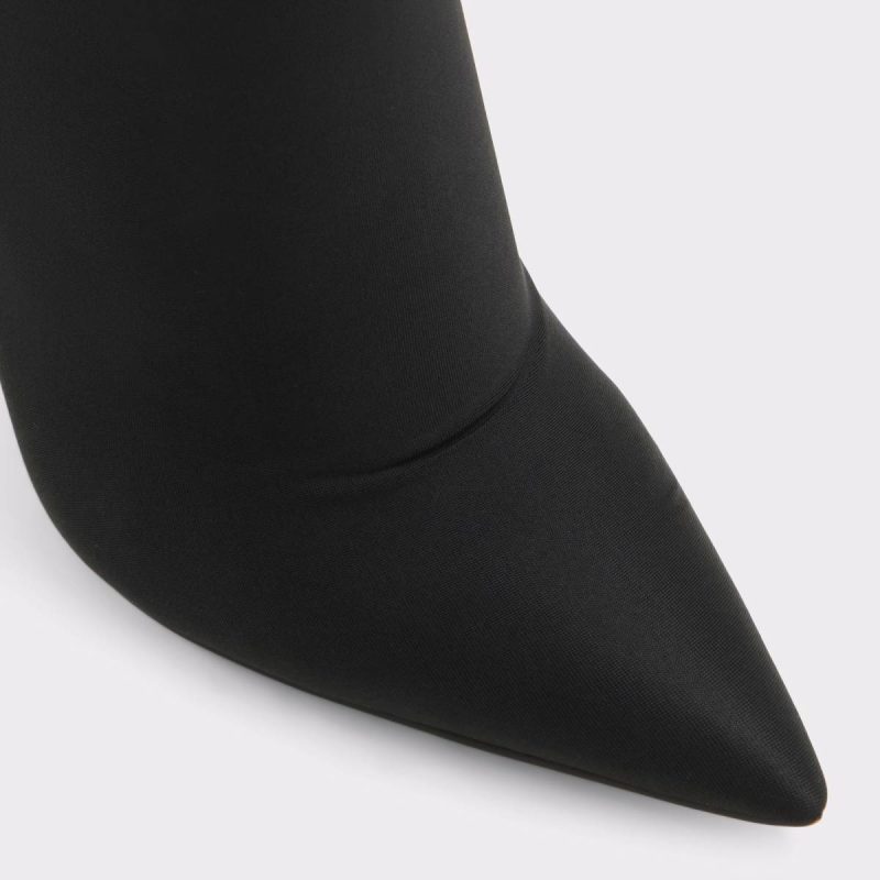 Women Aldo Black Boots Venetia Black Women's Tall Boots - Image 5