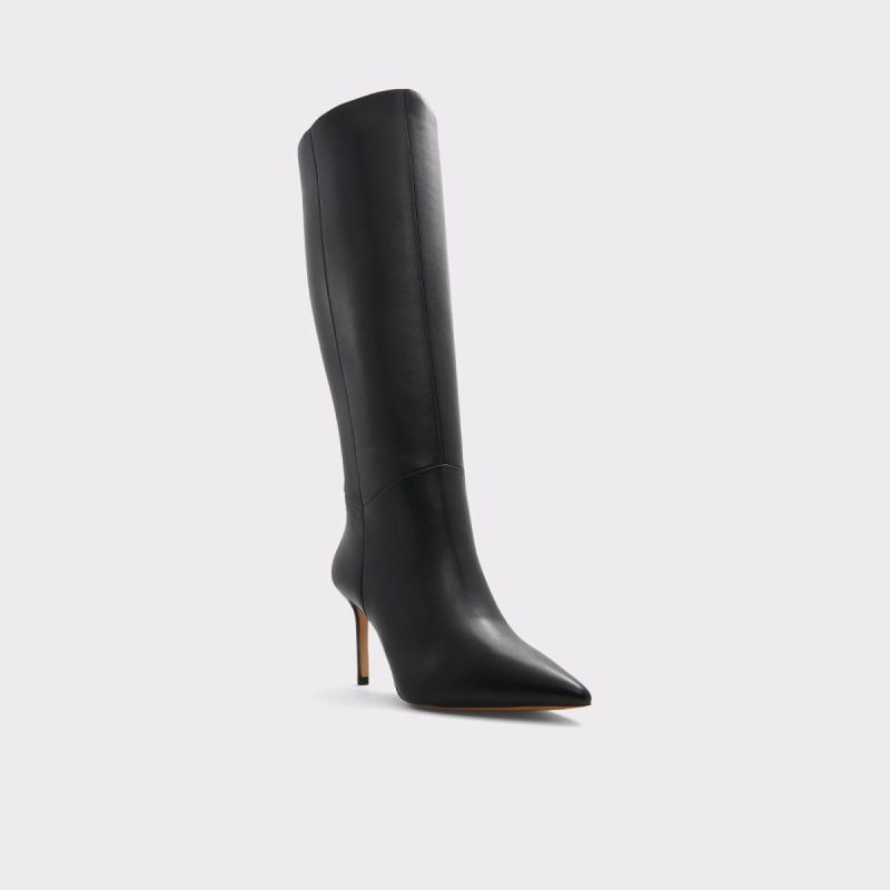 Women Aldo Boots Black Laroche Black Women's Tall Boots - Image 4
